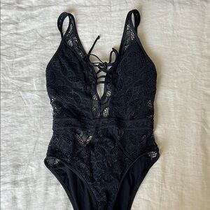 BECCA black one piece swimsuit